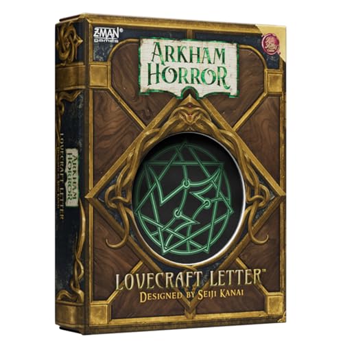 Asmodee Arkham Horror: Lovecraft Letter Card Game