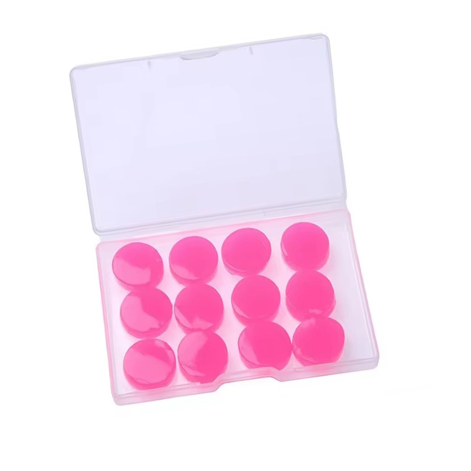 Waterproof Swimming EarPlugs for Adults, Soft Silicone Swim Earplugs, Ear Plugs for Surfing Diving Showering Snorkeling - Keep Water Out and Ear Protection (Pink, One Size)