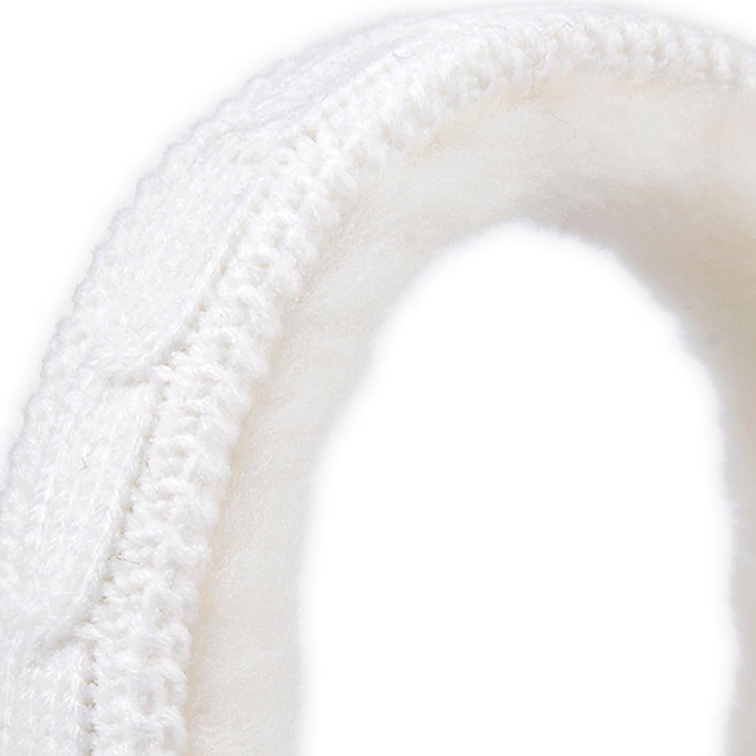 Harssidanzar Women's Winter Sheepskin Earmuffs - Foldable Outdoor Earwarmer HL303US - Image 3