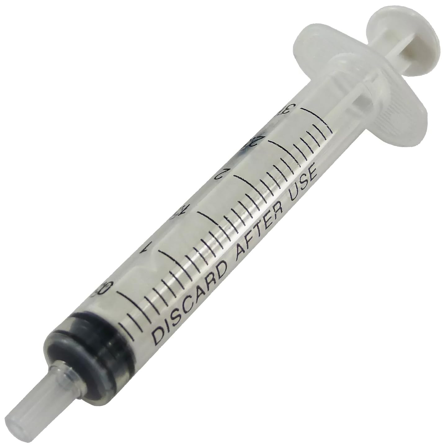 100 Pack 3cc Luer Slip Tip Syringes, Individually Sealed (Sterile) by Electronix Express