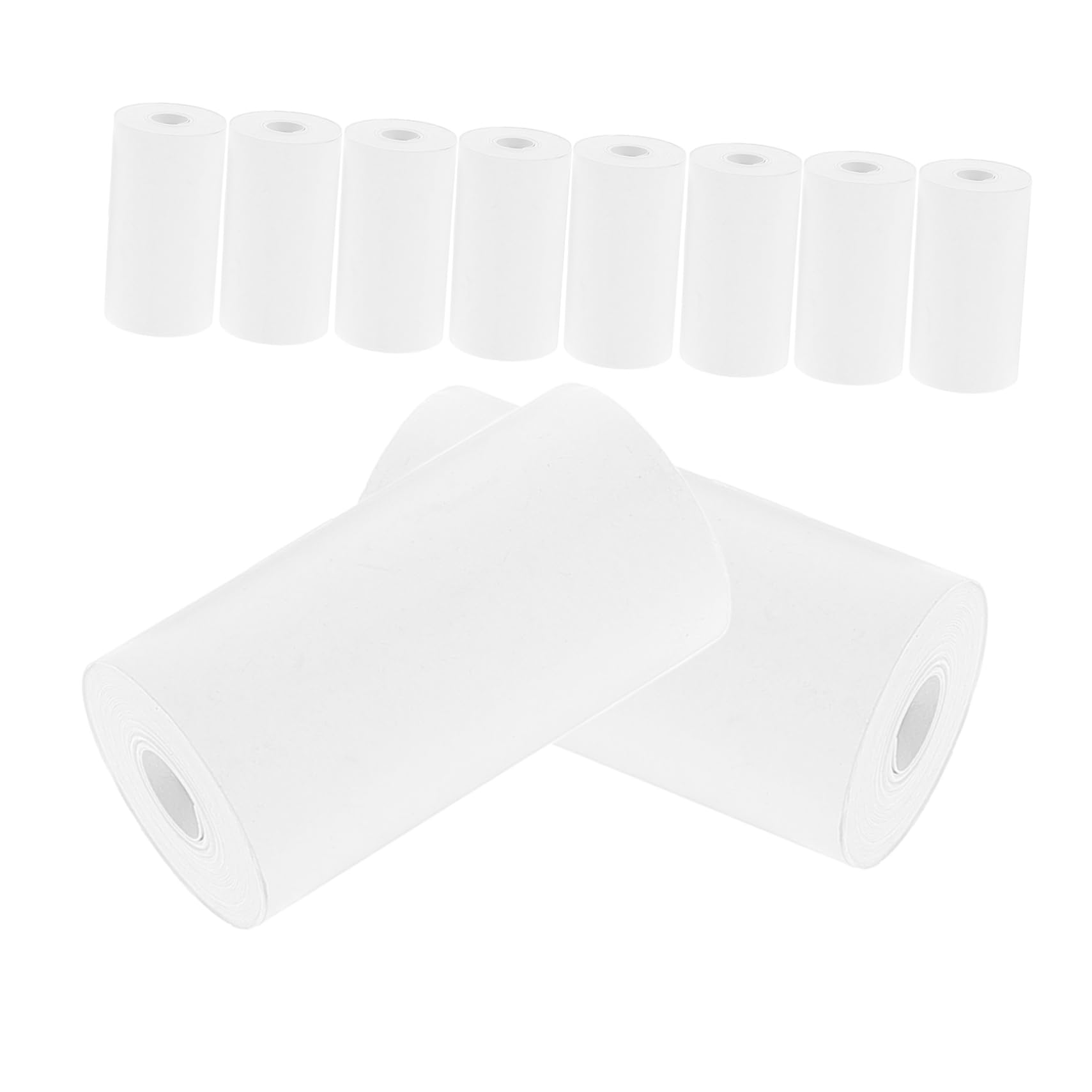 FUNOMOCYA Cash Register Paper Rolls 57x30mm 10pcs Thermal Thermal Paper Rolls for Printer Business