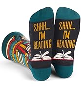 Funny Socks for Book Lovers, Teachers, Gamers, Musicians, and Nerds - Unisex for Men, Women and T...