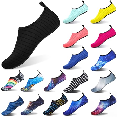 Water Shoes for Women Men Barefoot Aqua Socks Quick-Dry Shoes for Beach Non Slip Indoor Outdoor Walking Barefoot Exercise Wear Sport Accessories Yoga Socks