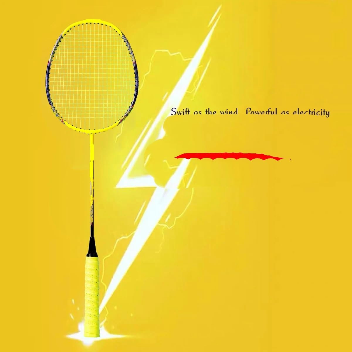 Badminton Set Racchetta da Badminton Leggera in Fibra di Carbonio, 2 Pezzi/Lotto, velocità, Durata Professionale, Allenamento