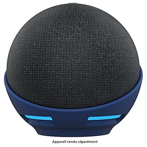 socle « made for amazon » pour amazon echo dot (4e et 5e générations)