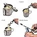 Kizer Titanium Spork Ultralight 3-in-1 Fork-Spoon-Bottle Opener, Multitool for Camping Outdoor Flatware Cookware T306