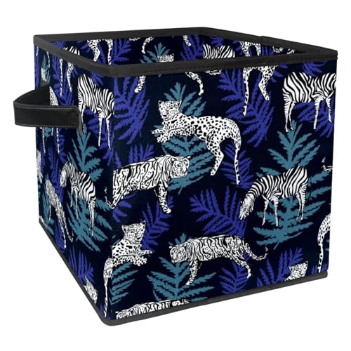 Boîte de rangement feuilles exotiques pour placard sans désordre