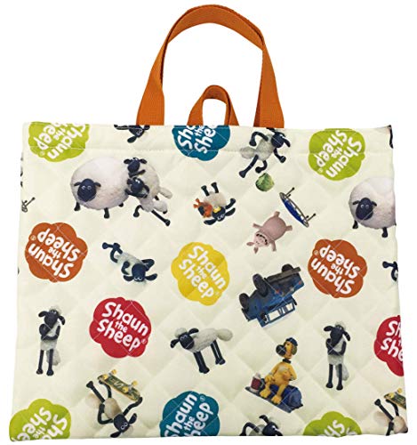 アイプランニング レッスンバッグ ひつじのショーン キルト ドット アイボリー W39×H31cm K1391A