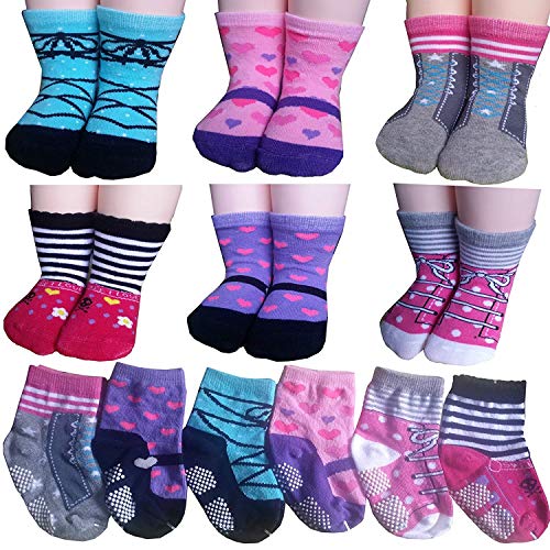 Image of Baby Boy's & Baby Girl's Cotton Socks