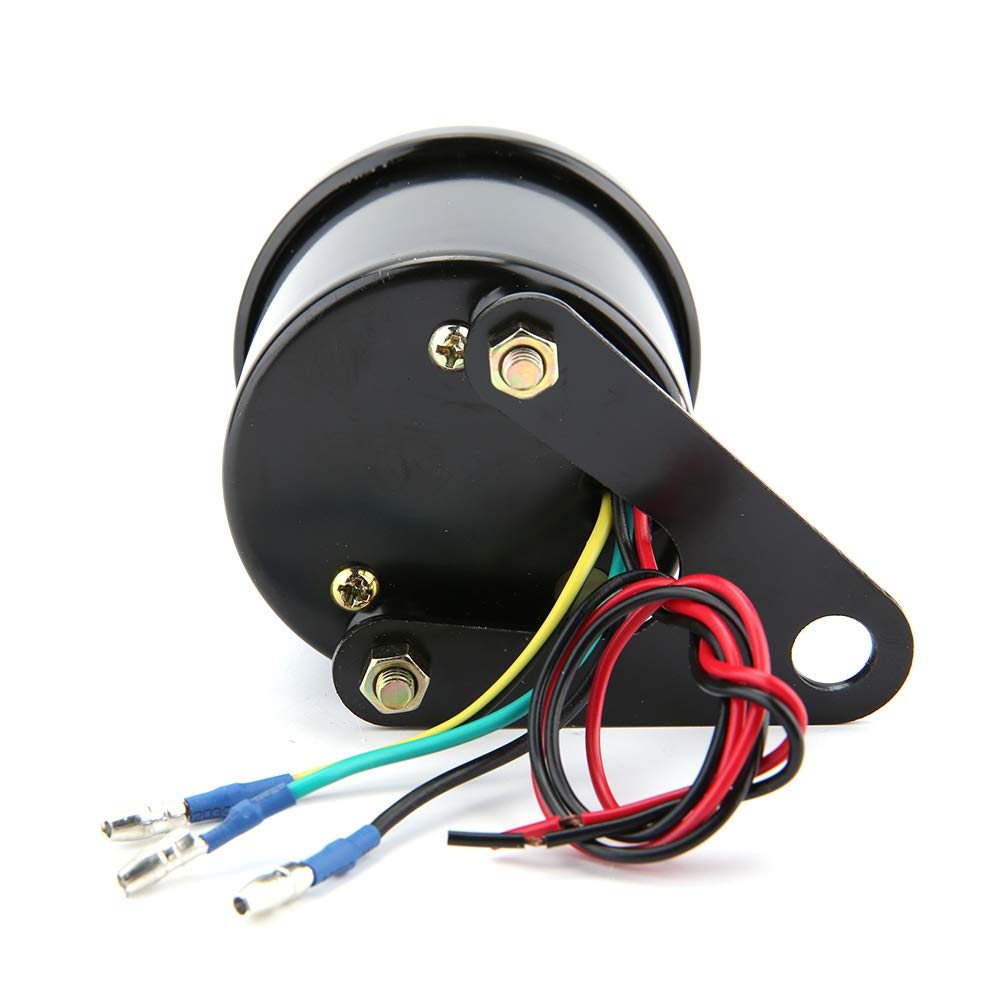 Jauge de Tachymètre, Jauge de Tachymètre électronique de Tachymètre de Rétro-éclairage Universel de Moto de DC 12V tachymètre Moto Compte Moto Compteur Moto pour