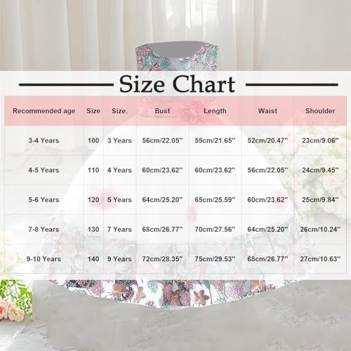 Toddler Girls Embroidery Tutu Tulle Dress Elegant Belted Evening Ball Gown Wedding Birthday Party Dresses for 3-10 Years3