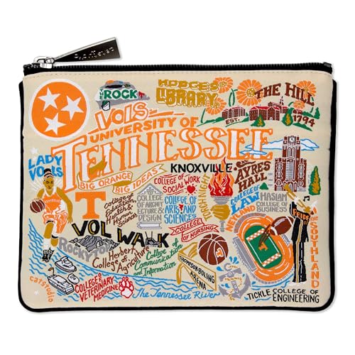 Catstudio Zipper Pouch University of Tennessee Travel Toiletry Bag 5 x 7 Ideal Makeup Bag Dog Treat Pouch or Purse to Organize Supplies for Grads & Alumni