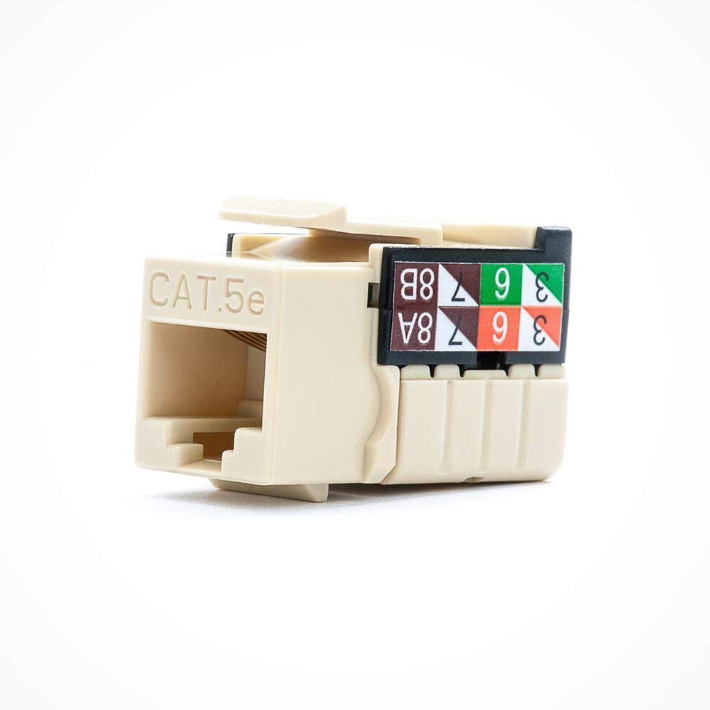 VC VERTICAL CABLECat5E Keystone Jack - 110 Style