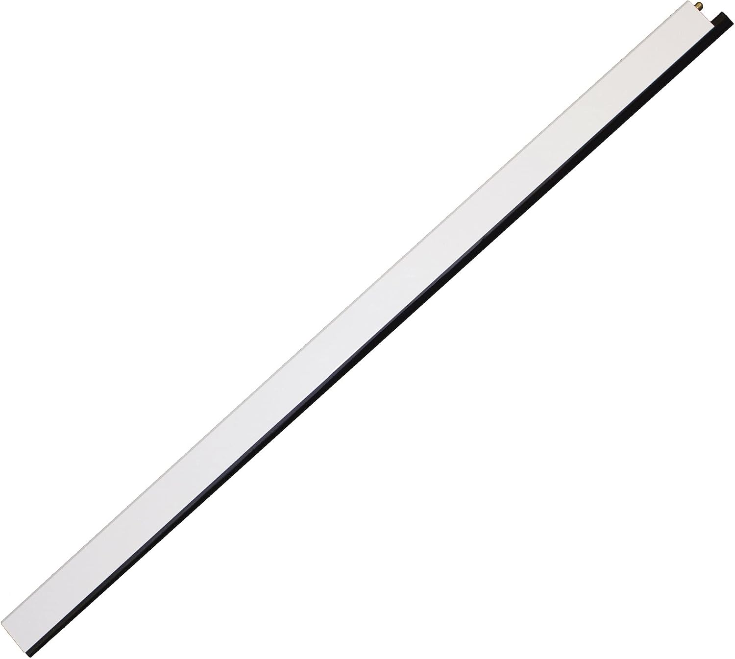 Amig - Door Draught Excluder | Energy Saving | Prevents Insects & Dust | Adjustable with Saw | Automatic Mechanism White 820mm Aluminium