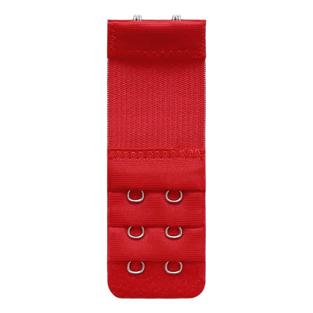 LIUXIN 1pc/5pcs Women Bra Extenders 3 Row 2 Hooks Elastic Strap Underwear Bra Extension