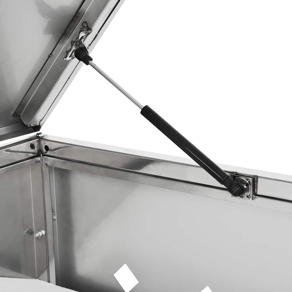 Mülltonnenboxen, Mülltonnenverkleidung, Mülltonnen Unterstand, Mülltonnenbox für 4 Tonnen 240 L Edelstahl