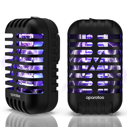 Insektenvernichter, 2Pack Mückenschutz Elektrischer, 1000V Insektenvernichter Mückenschutz Steckdose UV-Insektenfalle Fliegenfalle, Elektrisch Insekten Mückenfalle Innen für Fliegen, Mücken, Motten