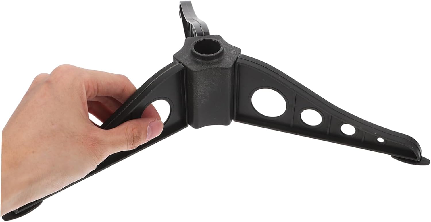 Ciieeo 4Pcs Christmas Tree Stand Bracket Material Base Compatible with Artificial Trees Sleek Design for Holiday Decor