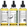 Natural Riches Organic Castor Oil Eyelash Growth Serum Pure USDA Organic certified Cold pressed Promotes Eyebrows & Eyelash Growth with 5 set of brushes- 1 fl oz.