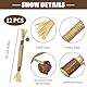 PangWuu 12 Stück Katzen-Spielzeug Set, Katzenminze Sticks und Fummelbrett für Katzen, Natürliche Zahnpflege und Spielspaß für Ihre Katze, Ideal für Katzenzahnpflege und Stimulation