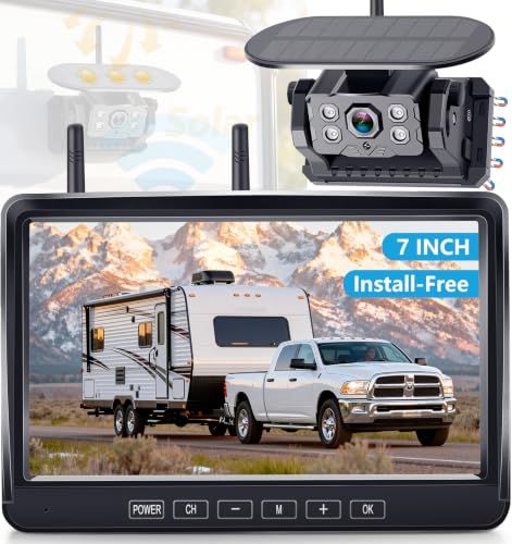 Magnetic RV Backup Camera Wireless