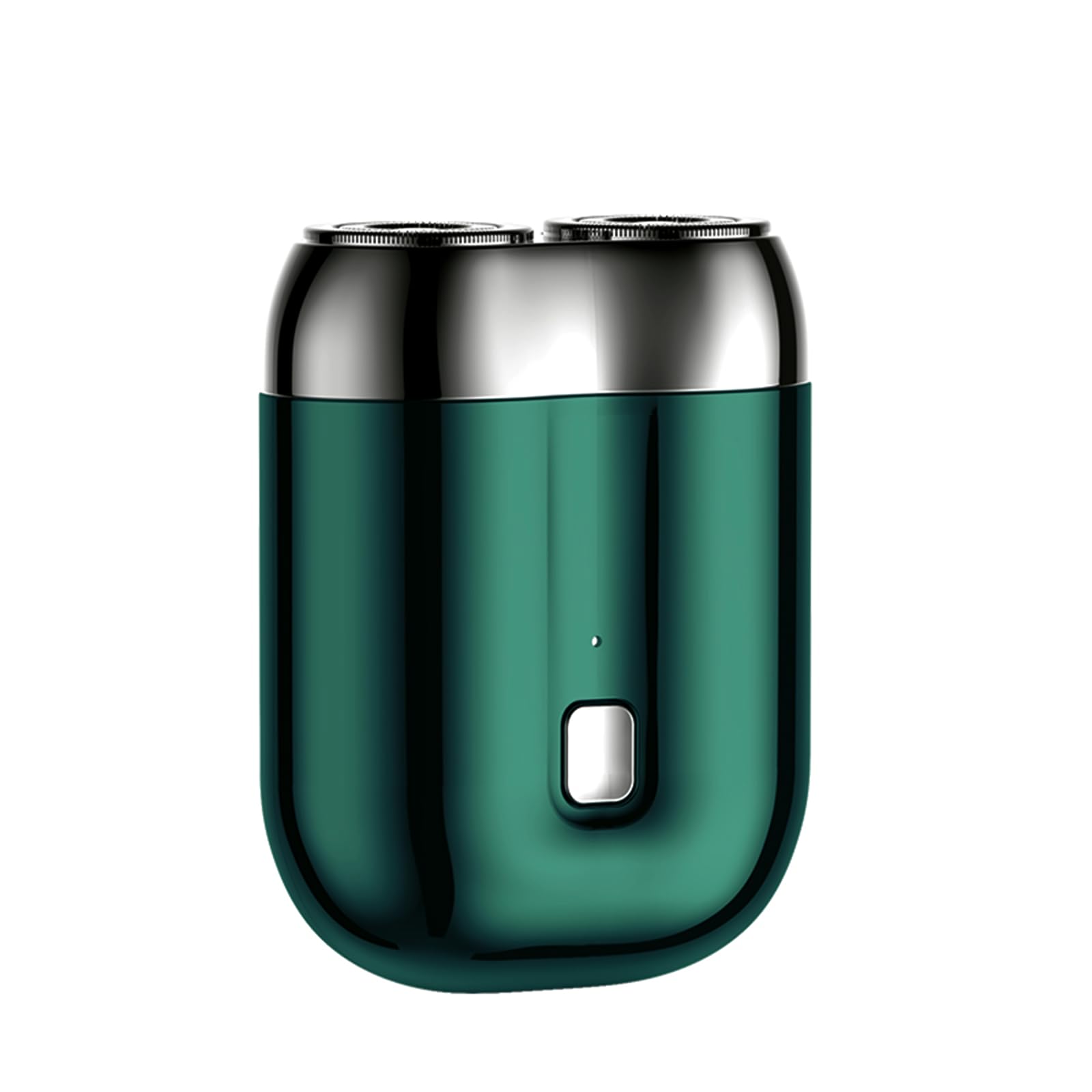 Nuovo modello Mini rasoio elettrico a doppia testa, rasoio tascabile aggiornato, rasoio a doppia testa lavabile, mini rasoio elettrico portatile USB, rasoio elettrico compatto impermeabile