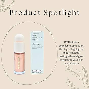 【新品】Rare Beauty リキッドルミナイザー　Mesmerize Rare Beauty Mini Positive Light Liquid Luminizer | 2.5ml