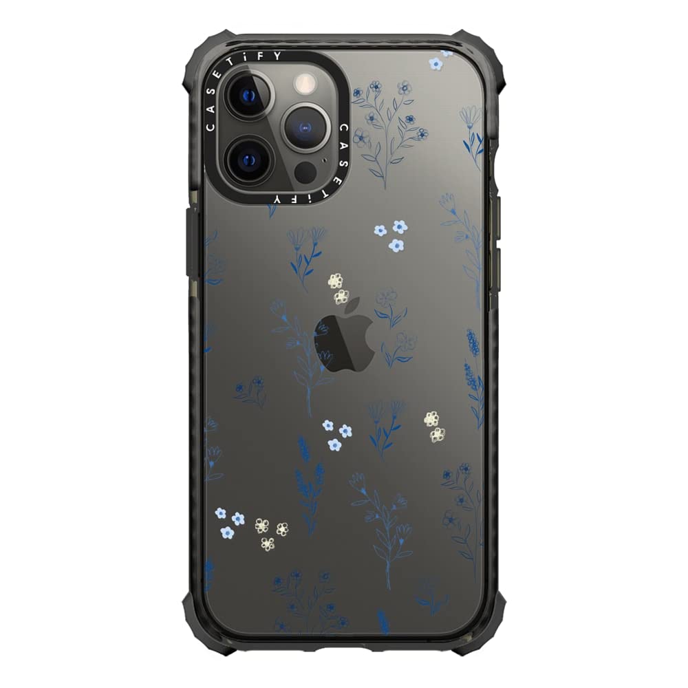 iPhone 12 Pro Max ウルトラインパクトケース 花柄 クリア iPhone 12 Pro Max iPhone12ProMax ケース スマホ クリア イラスト