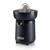 Ariete 417 Spremiagrumi Breakfast, 40W, 2 coni di spremitura, Coperchio di protezione, Beccuccio antigoccia, Rotazione a destra e a sinistra, Piedini antiscivolo, Dark Grey