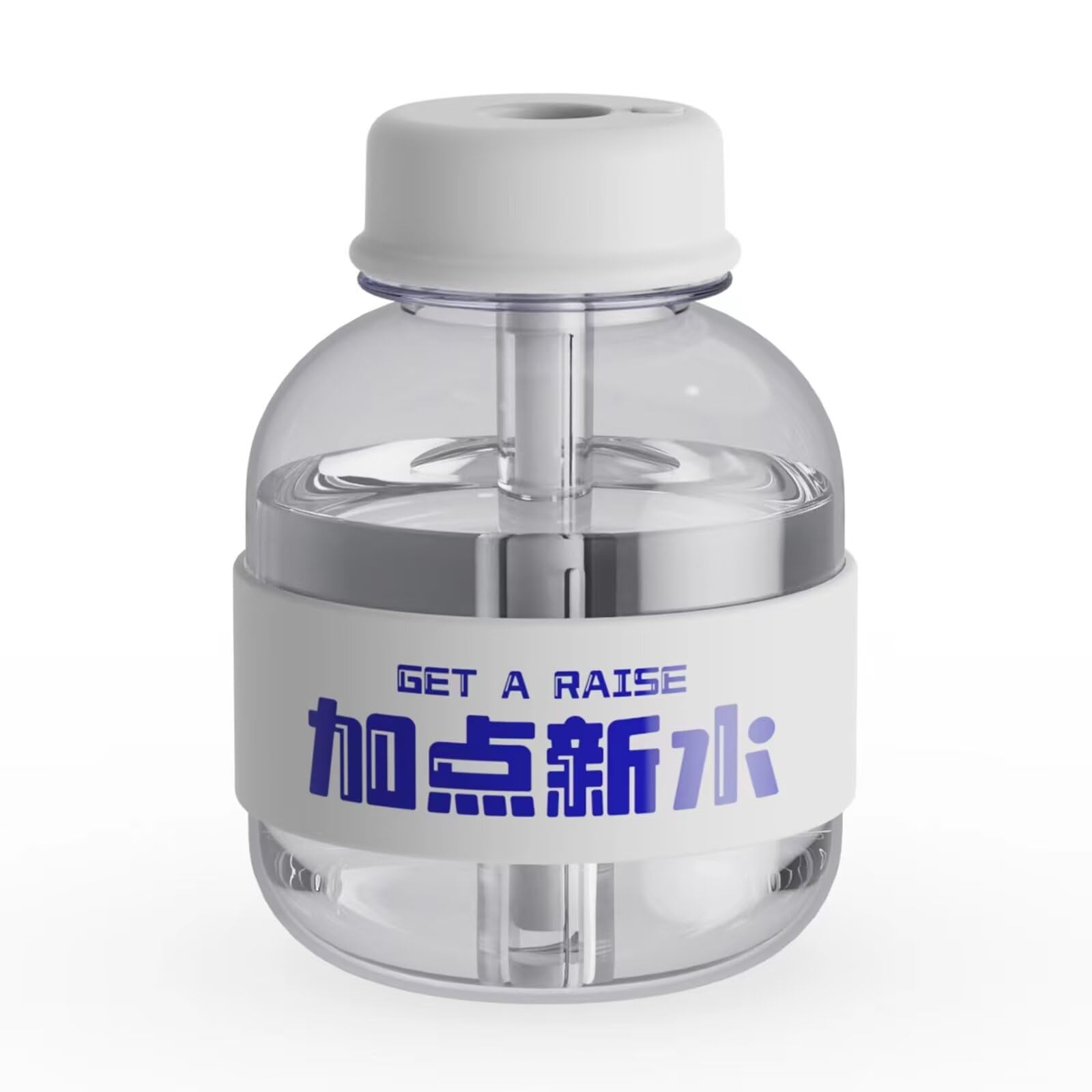 Creative Bottle Humidifier 360ml Essential Oil Diffuser Portable Humidifier with Atmosphere Light USB Personal Desktop Humidifiers for Home