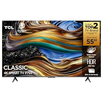 TCL LED SMART TV 55” P755 4K UHD GOOGLE TV