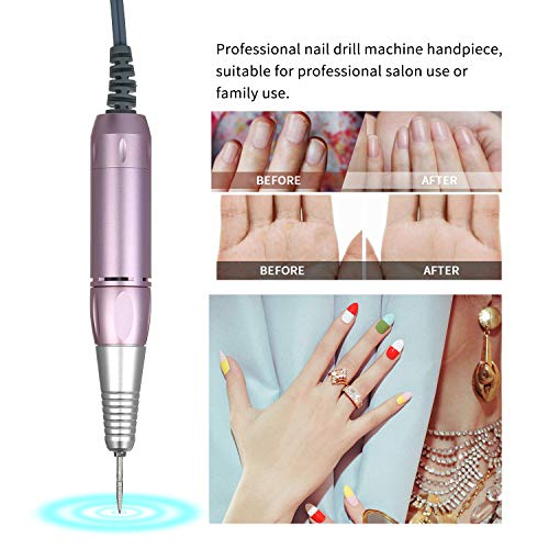 Outil de pédicure et nail art rose pour remplacer une poignée de lime