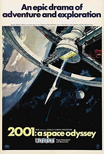 2001: A Space Odyssey Poster Movie (27 x 40 Inches - 69cm x 102cm) (1968) (Style I)