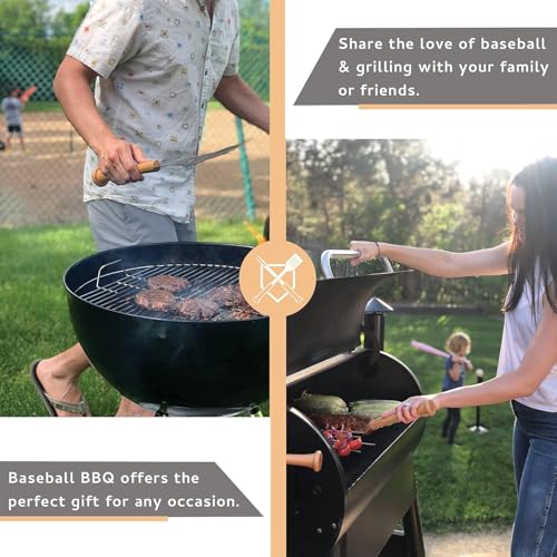 Baseball-BBQ-Silver-Slugger-Combo-Set-Kitchen-BBQ-Accessory-for-Baseball-Fans-Wood-for-Chopping-Made-in-USA