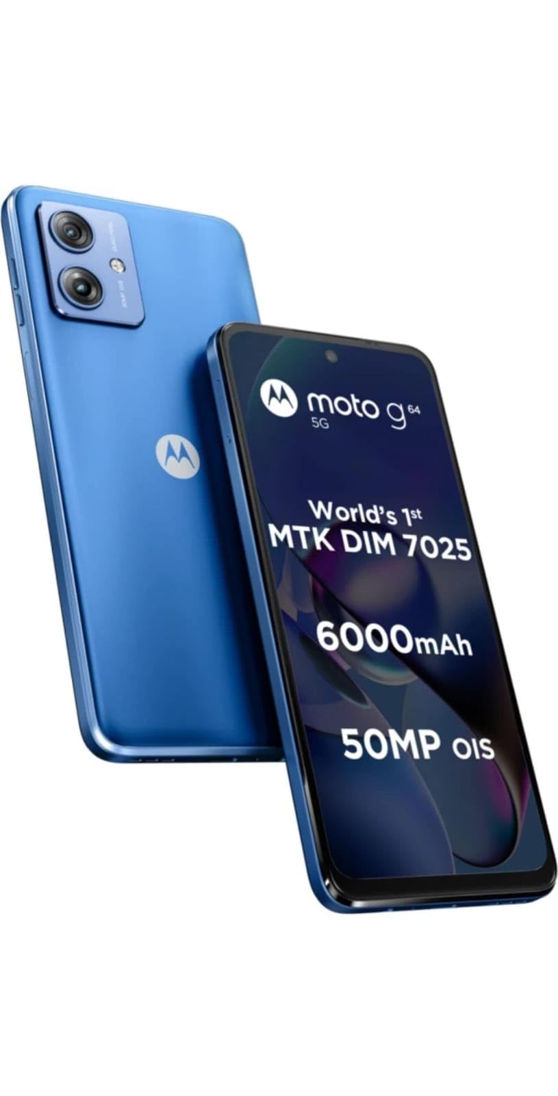 Motorola g64 5G (Pearl Blue, 256 GB) (12 GB RAM) : Amazon.in