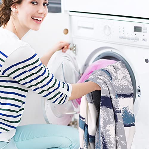 Fuloon Sofa Cushion Covers, Stretch Printed Seat Cushion Protector Sofa Couch Cushion Cover Couch Seat Slipcovers Washable Furniture Protector (Blue, 2) #TOP6