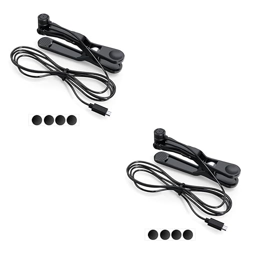 Clicking Tip (2pcs) for X1/X2PRO/G30 Auto Clicker Accessories, with Micro USB Port, with 8pcs Nano Adhesive Pads