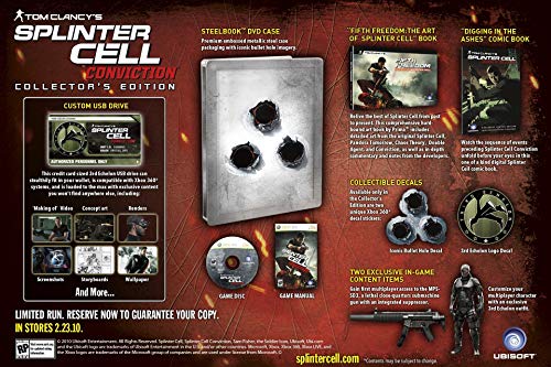 Image of Tom Clancy's Splinter Cell Conviction CE (Renewed)
