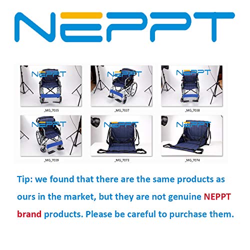 Patient Lift Stair Slide Board Transfer Emergency Evacuation Chair Wheelchair Belt Safety Full Body Medical Lifting Sling Sliding Transferring Disc Use For Seniors,Handicap (Blue - 4 Handles) #TOP6