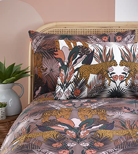 furn. Kaihalu Duvet Cover Set - Super King - Cocoaberry - Image 2