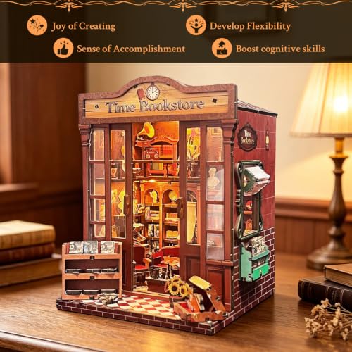 Kit de rincón de libros Magic Bookstore para decorar estanterías de salones 4