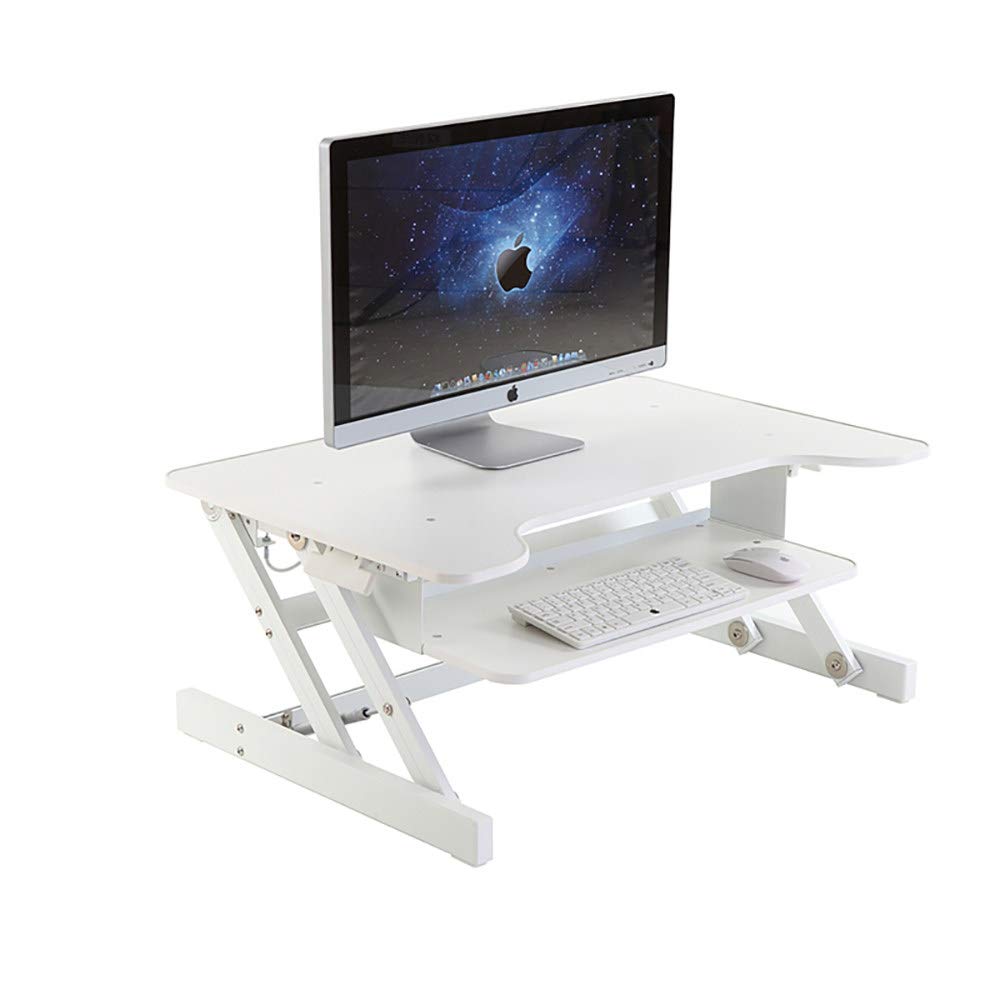 Buy QJJML StandUp Computer Desk, Desk With Adjustable Height Folding