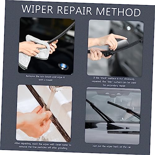 ibasenice 1Pc Limpador De Pára-Brisa Assistente Reparação De Limpador De Pára-Brisas Reparação De Ti