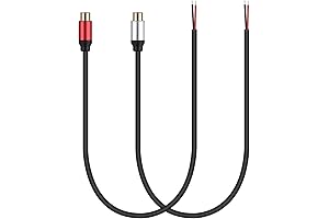 Easily Connect Your Audio Devices: Female RCA to Speaker Wire Adapters