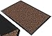 VOUNOT Felpudo Entrada casa, Alfombra Exterior para Puerta, Impermeable Antideslizante Lavable, Alfombra para Interior y Exterior, 90x150cm, Marrón