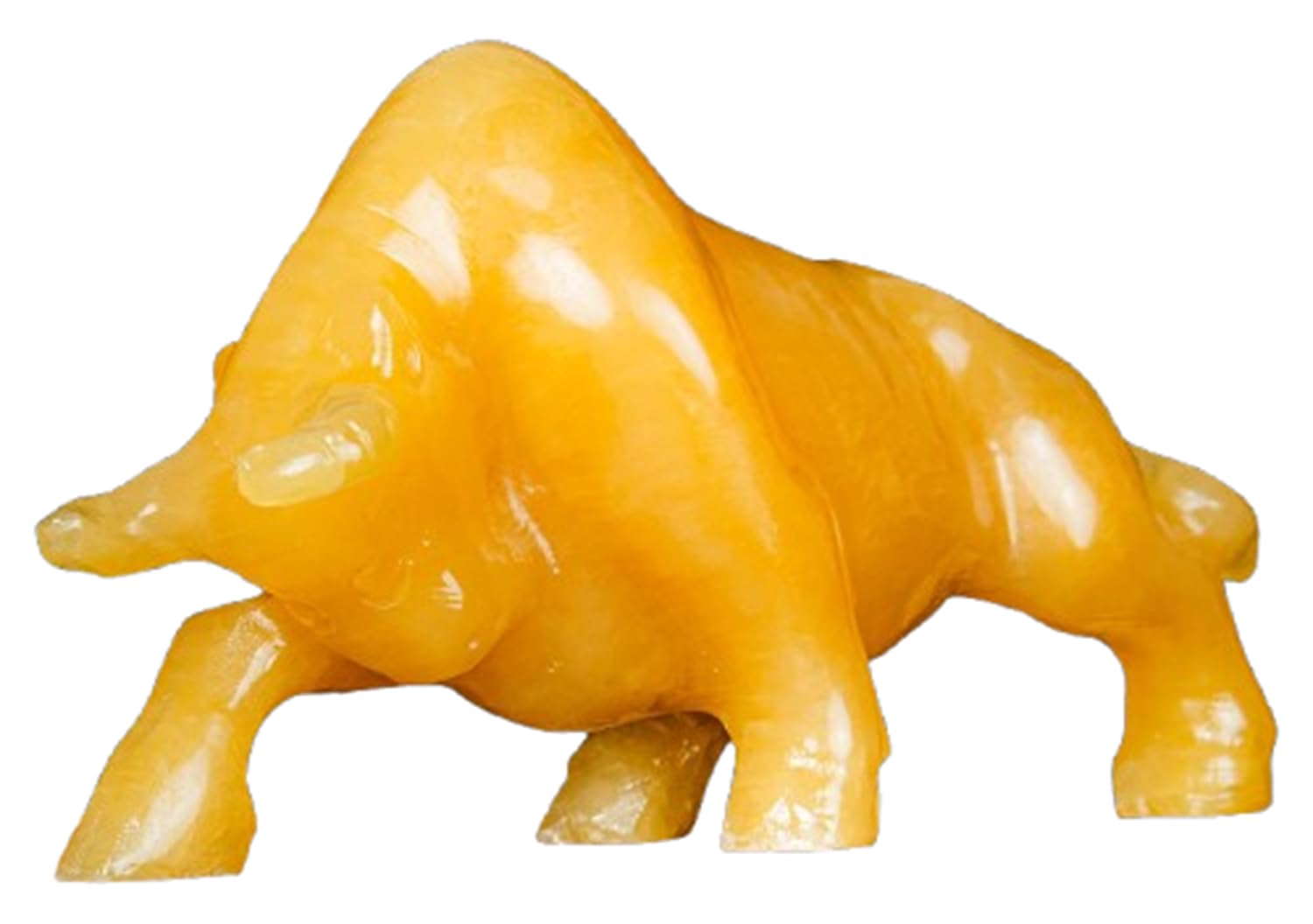 Kryształowa figurka byka, figurka wołu z naturalnego żółtego jadeitu, kryształowa rzeźba zwierzęcia z uzdrawianiem Reiki, prezenty Feng Shui na stojak pod telewizor, bibeloty, wystrój domu,length 20cm