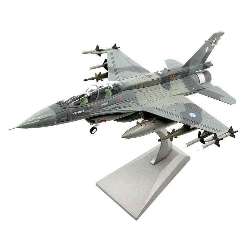 AirModels F-16 Fighting Falcon - Greek Diecast Aircraft Model 1/72 Scale Plane Toy Collectable Gift