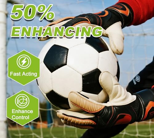 Grip Spray Torwarthandschuhe 200g - Anti Rutsch Spray Rutschfest & Enhanced Strength, für Fußball, Basketball, Golf, Tennis & Schläger, Verbessert Ballkontrolle & Griffkraft, Torwarthandschuhe Spray