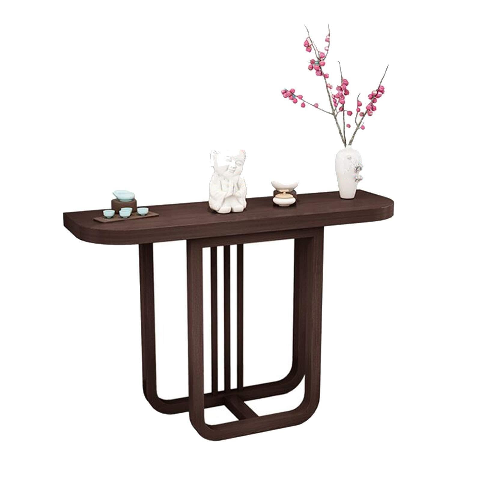 Solid Wood Console Table Coffee Table Living Room Side Table Multifunctional Storage Table 31 4x14 1x31 4 Inches