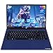NIMO Laptop 15,6 Zoll Full HD: 16GB RAM, 1TB SSD, Intel N100, USB-C 65W, Fingerabdruck, Beleuchtete Tastatur, Leichter Computer für Arbeit & Studium, Blau